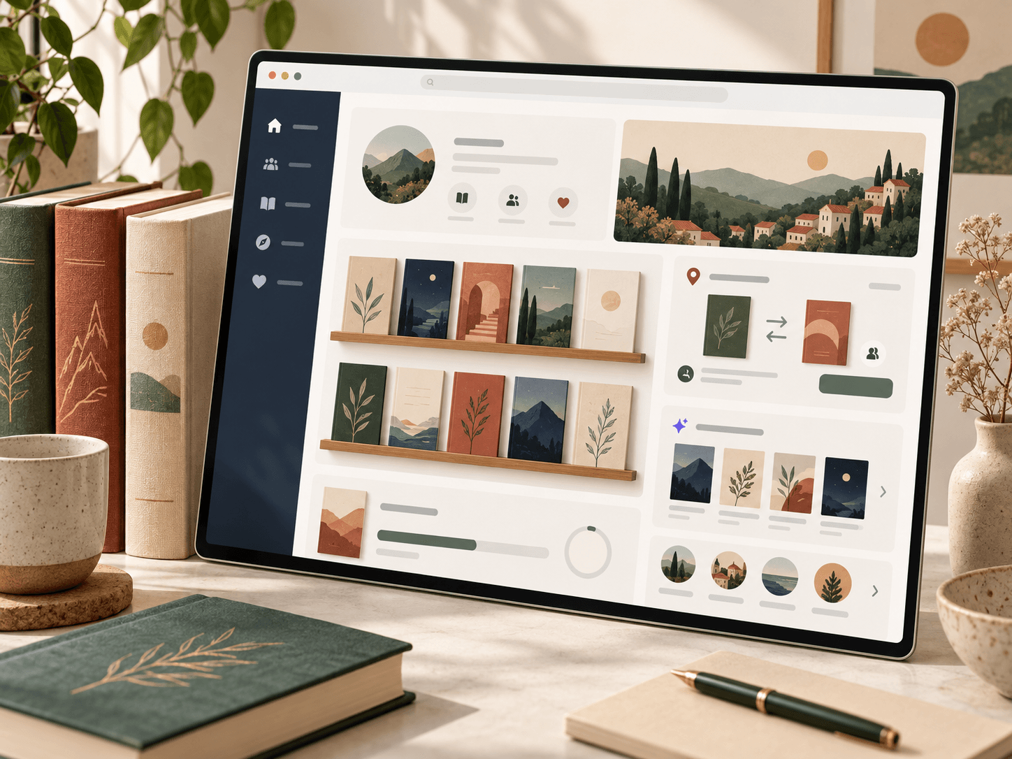 AmCitit reader community product visual